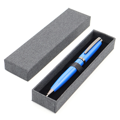 Ручка Betty в коробке Collin, синяя (Синий)