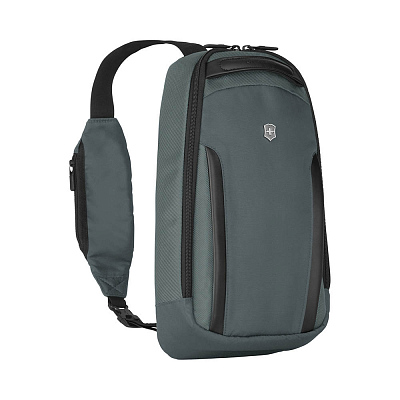 Рюкзак на одно плечо VICTORINOX Altmont Professional Tablet Sling, зеленый, полиэфирная ткань, 24x10