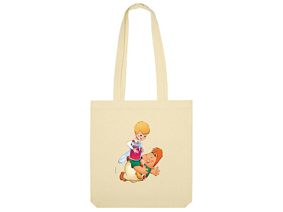 Сумка из плотного хлопка Карлсон, 220 г/м2 (Натуральный)