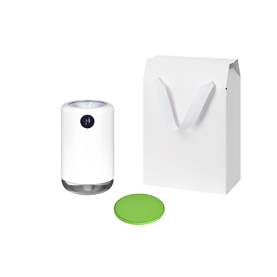 Подарочный набор Bliss, Auris, салатовый (увлажнитель воздуха, зарядное устройство) (Белый, зеленый)