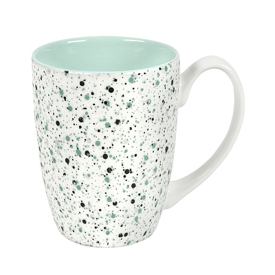 Кружка TERRAZZO (Светло-зеленый, серый)