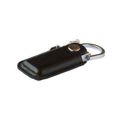 Кожа 05 Кармашек, черный, 4Гб, переходник мини-универсальный