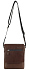 Сумка через плечо Mano "Don Valentino", натуральная кожа в коричневом цвете, 21 х 25 х 5 см - Фото 7