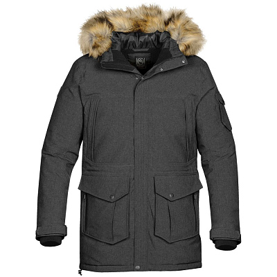 Парка мужская Explorer  (Серый меланж)