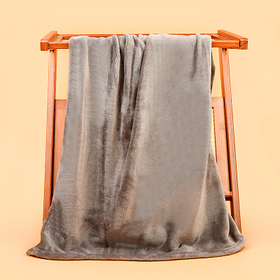 Плед FLANNEL, серый