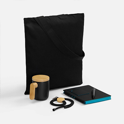 Набор Trait Office, черный с бирюзовым (Бирюзовый)