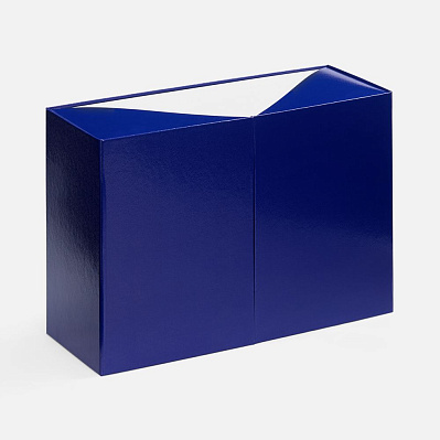 Коробка складная Foldream, M, синяя (Синий) Коробка складная Foldream, M, синяя (Синий)