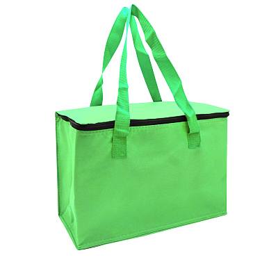 Сумка-холодильник Гренландия, зеленая (Зеленый)