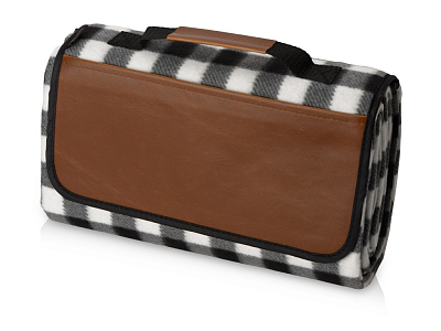 Плед для пикника Recreation (Белый/черный)