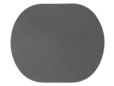 Патч Овал, nubuk (Серый)