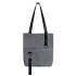 Шоппер Superbag ZIP, с двумя карманами и молнией (серый) - Фото 3