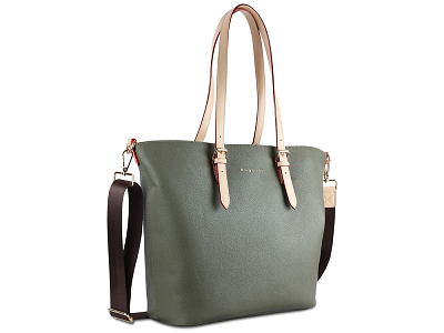 Сумка-шоппер Ella (Зеленый оливковый)