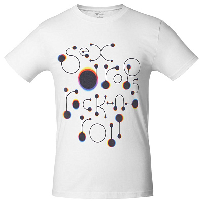 Футболка No Drugs, белая (Белый)