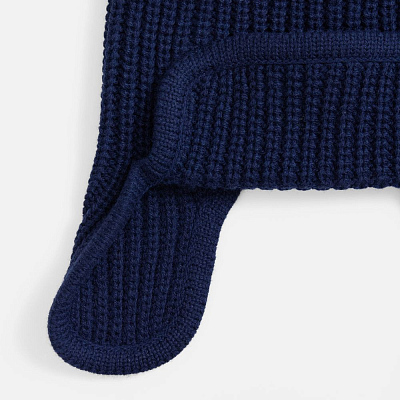 Шапка-ушанка Catch Match, темно-синяя