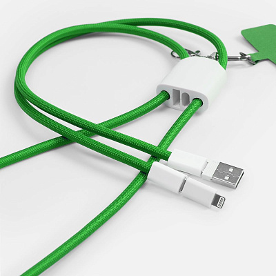 Кабель-ланьярд energyFlex Pro  (Зеленый)