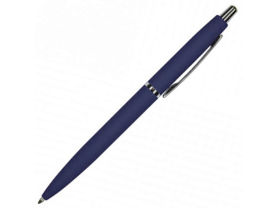 Ручка металлическая шариковая San Remo, софт тач (Ярко-синий)
