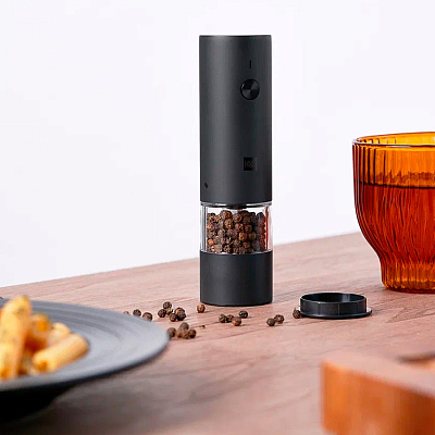Мини электрическая мельница для специй HuoHou Electric Mini Grinder, черный