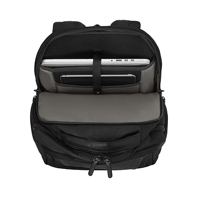 Рюкзак VICTORINOX Altmont Professional Essential Laptop Backpack 15'', чёрный, полиэфир, 34x27x43 см, 24 л