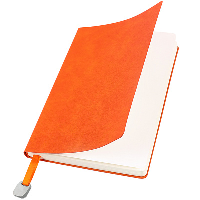 Ежедневник A5 недатированный Farfalla в мягком переплёте  (Оранжевый)
