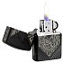 Зажигалка ZIPPO Armor® с покрытием Black Matte, латунь/сталь, чёрная, матовая, 38x13x57 мм - Фото 11