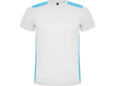 Спортивная футболка Detroit мужская (Белый/бирюзовый)