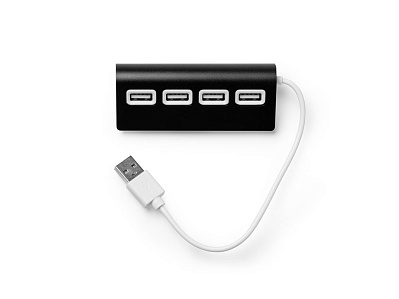 USB хаб PLERION (Черный)