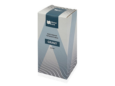 Вакуумная термокружка Grant, soft-touch
