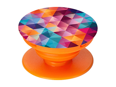 Держатель для телефона Pop Stand (Оранжевый)