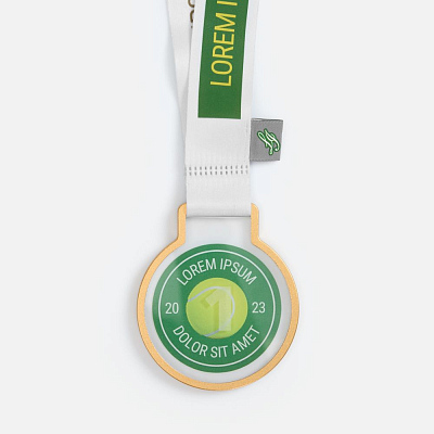 Медаль Glassford, золотистая