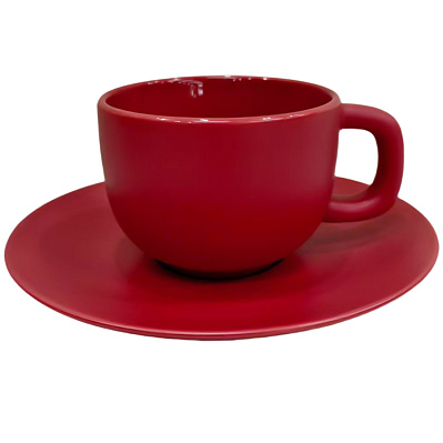 Чайная пара Frozen, красная (Красный)