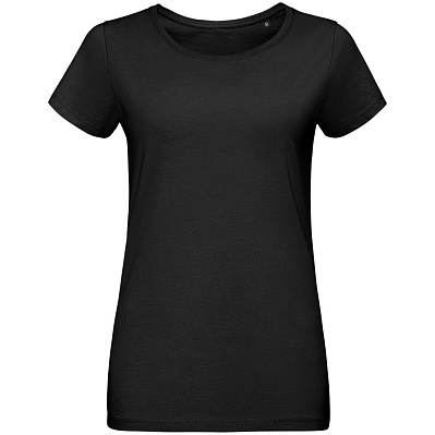 Футболка женская Martin Women, черная (Черный)