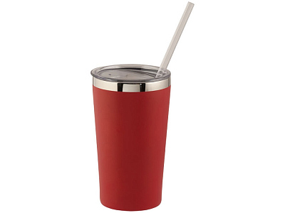 Термостакан с вакуумной медной изоляцией (Красный)