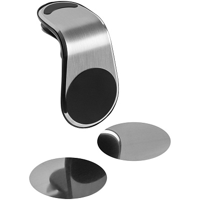 Магнитный держатель для смартфонов Pinch  (Серебристый)