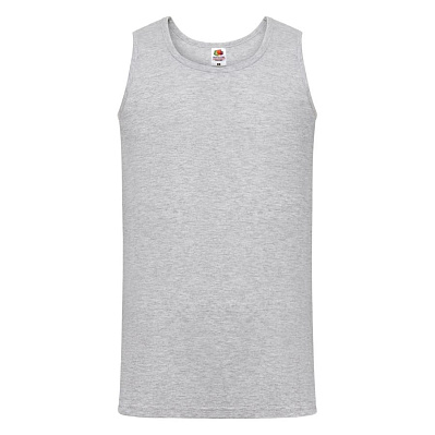Майка мужская VALUEWEIGHT ATHLETIC VEST 165 (Серый меланж)
