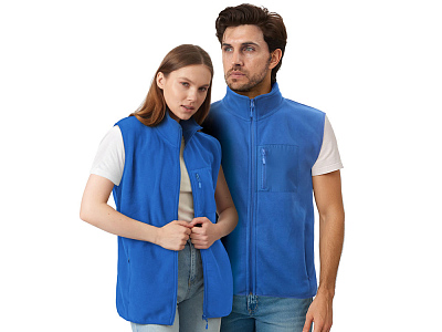 Жилет флисовый Trondheim унисекс (Синий классический)