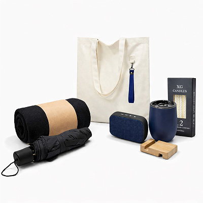 Подарочный набор Casual  (Синий)