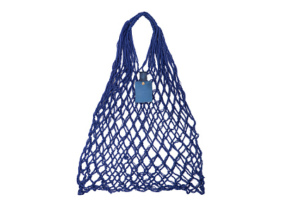 Авоська Dream из натурального хлопка, 15 л (Синий)