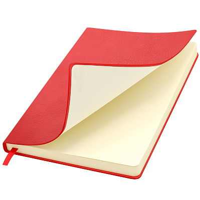 Ежедневник A5 недатированный Franco в мягком переплёте  (Красный)