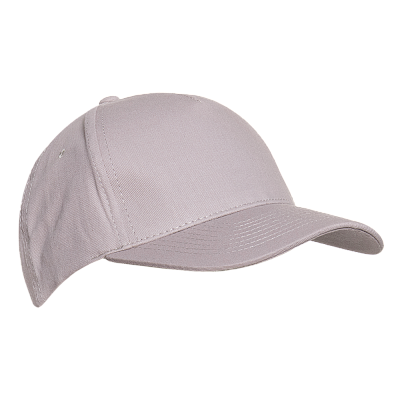 Бейсболка STAN 5 клиньев хлопок 150, 10L (Светло-серый)