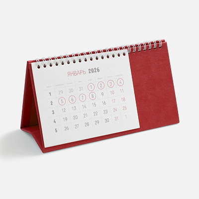 Календарь настольный Brand  (Красный)