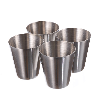 Набор S.Quire фляга серебристая 0,27 л, 4 стопки, воронка из стали, чехол из искусственная кожи