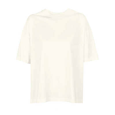 Футболка женская BOXY WOMEN 180 (Белый, бежевый)