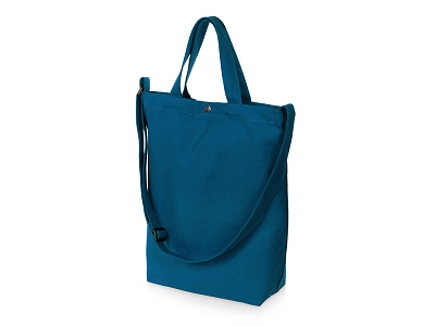 Сумка Helfer на кнопке с регулирующейся лямкой (Синий индиго)