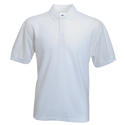 Поло мужское "Mister Style" (Белый)