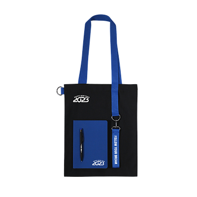 Набор Bplanner casual (чёрный с синим)