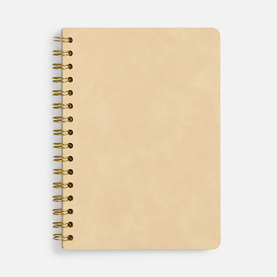 Ежедневник Spiral, недатированный  (Бежевый)