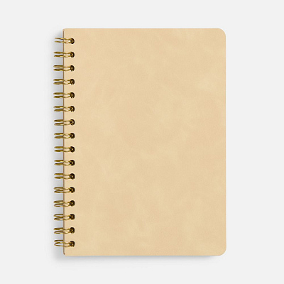 Ежедневник Spiral, недатированный  (Бежевый)