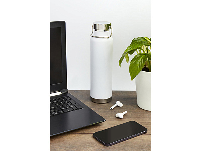 Термобутылка Thor, переработанная сталь, 650 мл