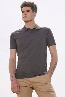 Рубашка поло мужская Prescott Men 170, черная