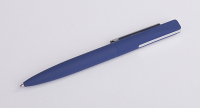 Ручка шариковая "Mercury", покрытие soft touch, темно-синий